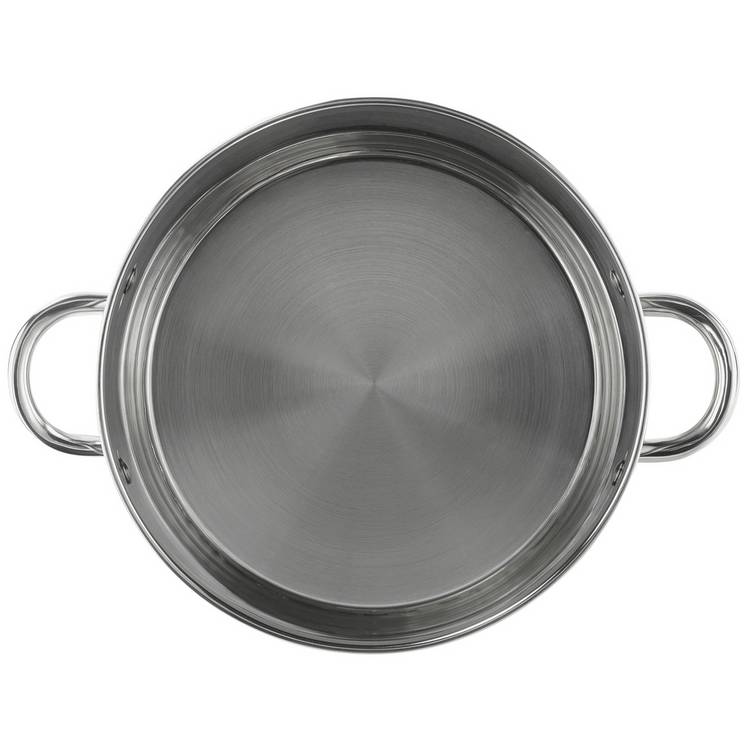 Argos Home stainless steel stock pot 11L - British product