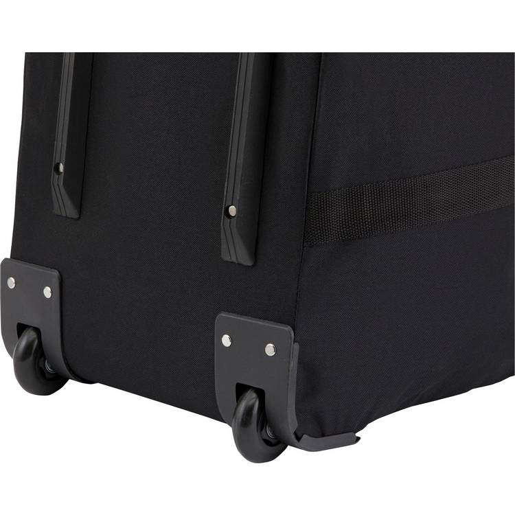 Medium grey wheeled holdall 60L with easy-glide wheels, imported from the UK
