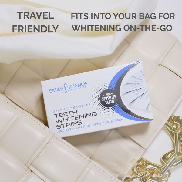 Smile Science Harley Street teeth whitening strips 7 day treatment - British product