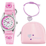 Argos Tikkers Kids Pink Heart Purse Necklace and Watch Set- Buy online at McGrocer