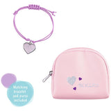 Tikkers kids watch set pink heart purse and necklace, UK version