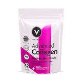 Holland & Barrett Vitamini Hydrolysed Marine Collagen with Vitamin C & Hyaluronic Acid - 180 Capsules- Buy online at McGrocer