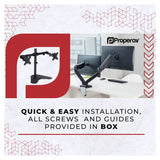 Proper AV dual monitor mount 32 inch, UK version