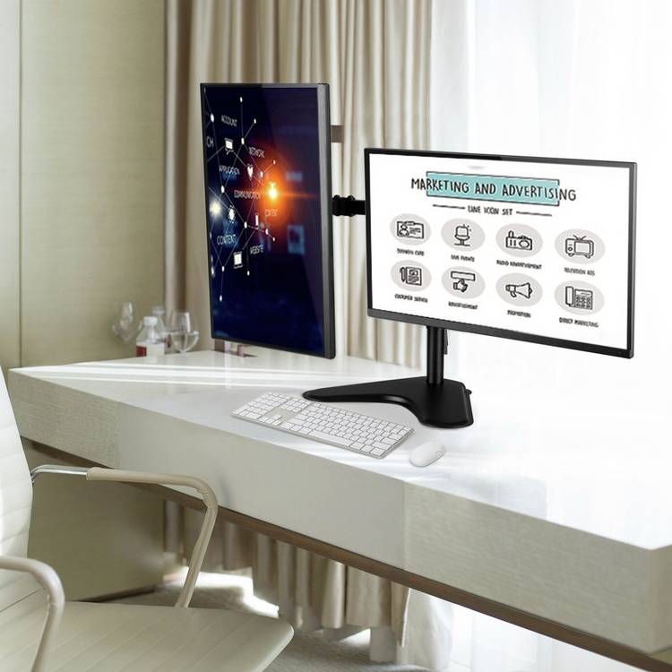 Proper AV dual monitor mount 32 inch, UK version
