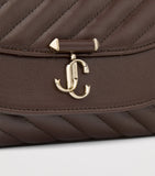 Jimmy Choo Curve cross-body bag in lambskin leather (British brand)