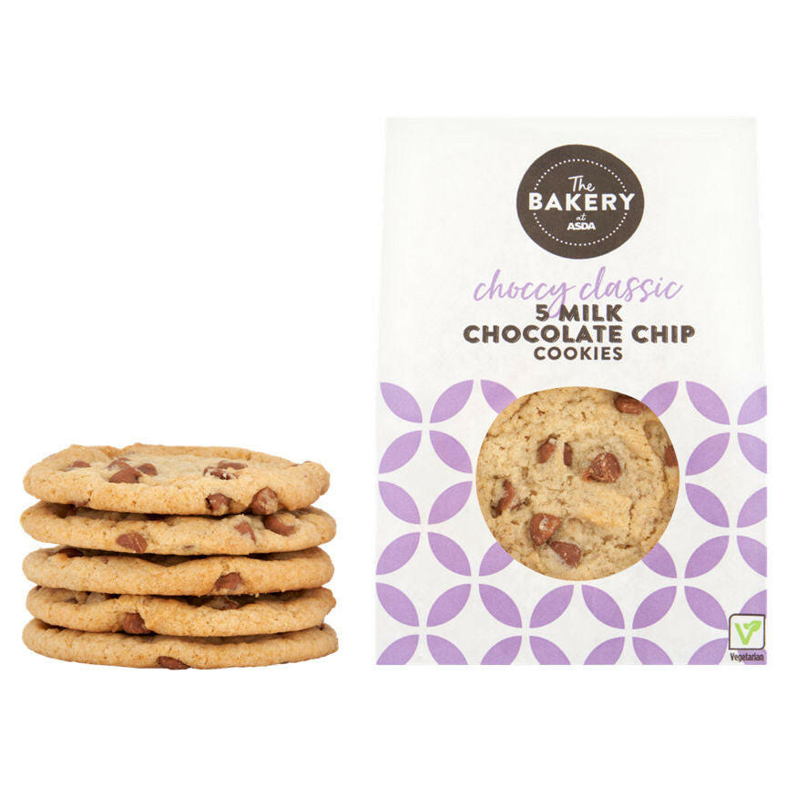 The BAKERY at ASDA Milk Chocolate Chip Cookies – McGrocer