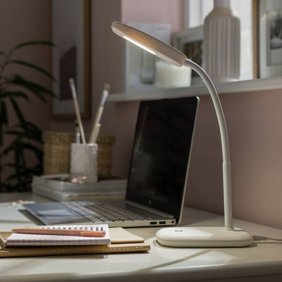 Argos Argos Home Silby Soft Touch LED Desk Lamp - White- Buy online at McGrocer