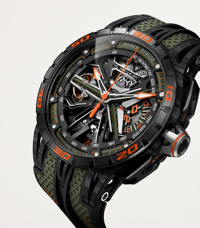 Roger Dubuis Excalibur Spider carbon watch 45mm (British brand)