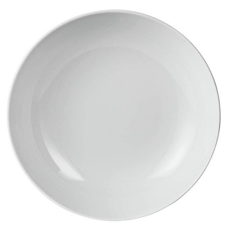 Argos Home pasta bowls super white 22cm, imported from the UK