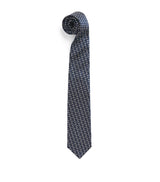 Harrods Isaia Silk Geometric Jacquard Tie- Buy online at McGrocer