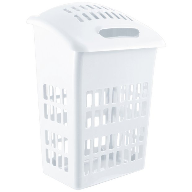 Argos Home Laundry Hamper White 54 Litre, UK version