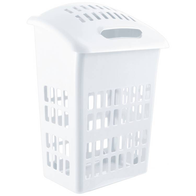 Argos Home Laundry Hamper White 54 Litre, UK version