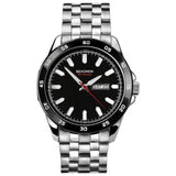 Argos Sekonda Men's Stainless Steel Black Dial Bracelet Watch- Buy online at McGrocer