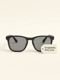 Prada men's polarised rectangular sunglasses 58mm, UK version