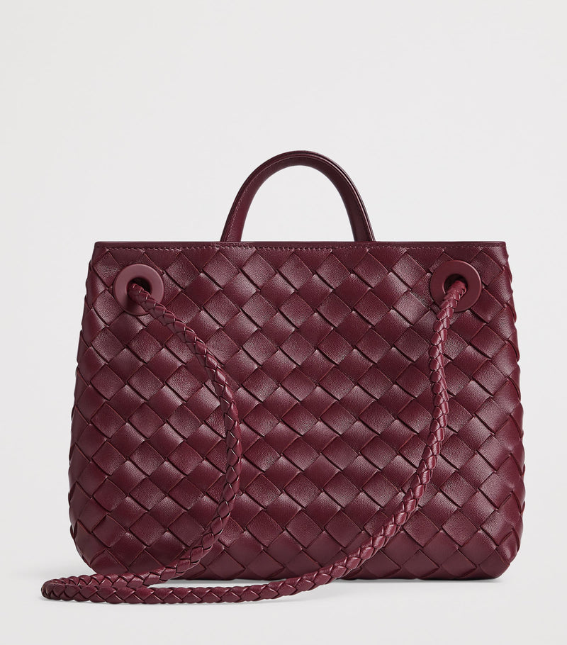 Bottega Veneta Andiamo small leather top-handle bag, UK version