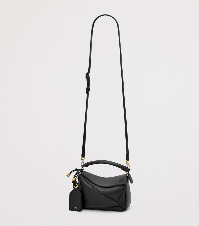 LOEWE Puzzle mini lambskin top-handle bag, UK version