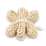 Superdrug Sisal Flower Shape Body Exfoliator Natural Fibre- Buy online at McGrocer