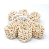 Sisal Flower Shape Exfoliator Natural Fibre (British brand)