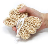 Sisal Flower Shape Exfoliator Natural Fibre (British brand)