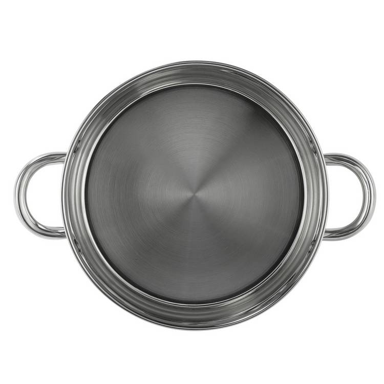 Argos Home stainless steel stock pot 24cm 7L, imported from the UK
