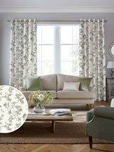 Next Laura Ashley Fern Green Elderwood Made to Measure Curtains- Buy online at McGrocer