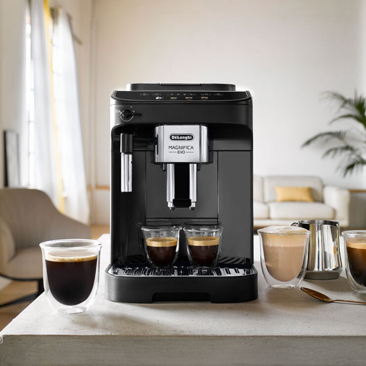 De'Longhi Magnifica Evo bean to cup coffee machine black - British product