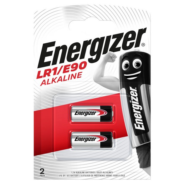 Energizer LR1 batteries 2 pack, imported from the UK