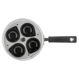 Argos Home black aluminium egg poacher 20cm - British product