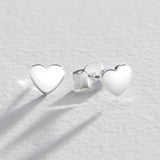 Argos Revere Sterling Silver Heart Stud Earrings- Buy online at McGrocer