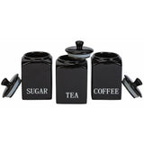 Argos Home Bistro 5-piece ceramic set black (British brand)