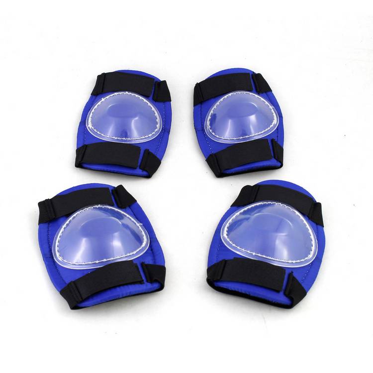 Challenge kids helmet and safety set blue - British product