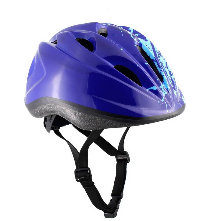 Challenge kids helmet and safety set blue - British product