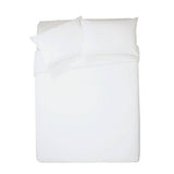 Habitat pure cotton 200TC double bedding set in white, UK version