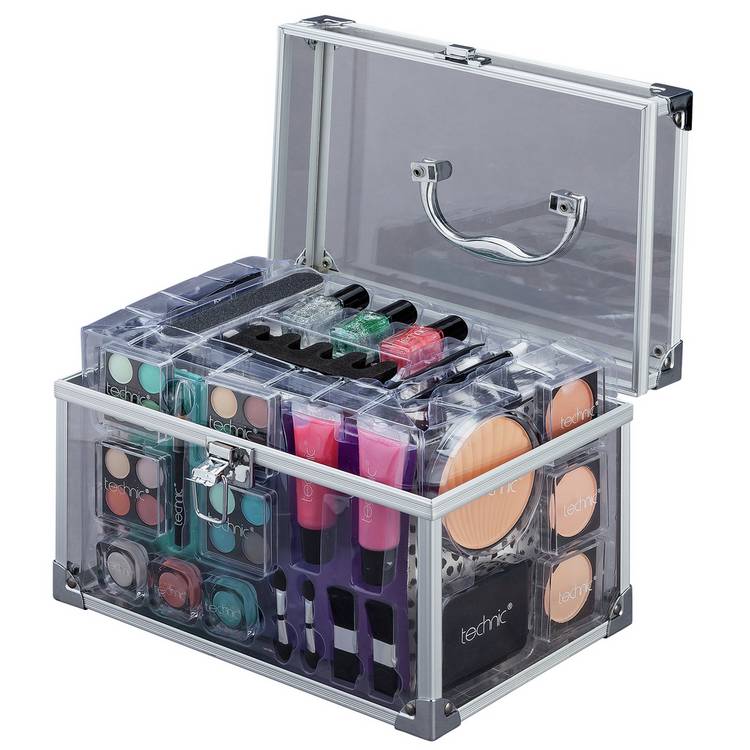 Technic Professional Transparent Beauty Case, imported from the UK