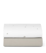 Harrods Snüz Moses Basket Fitted Sheets Pack of 2- Buy online at McGrocer