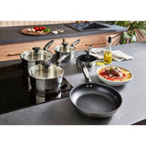 Morphy Richards 5 piece stainless steel pan set - British product