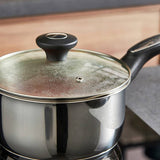 Morphy Richards 5 piece stainless steel pan set - British product