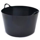 Whitefurze 75L black flexible tub (British brand)