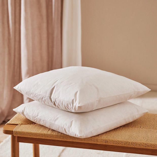 Argos Home feather cushion pads 50x50cm, UK version