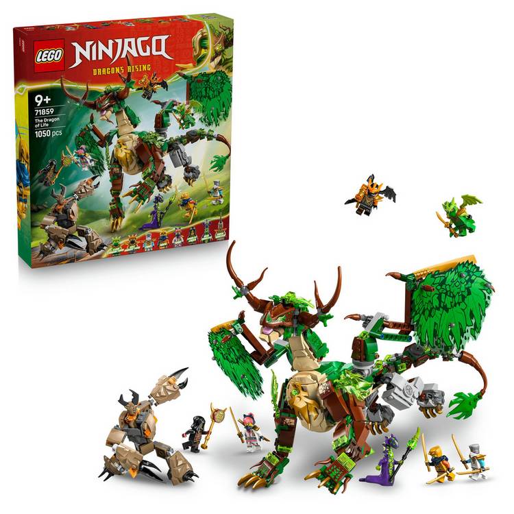 LEGO NINJAGO Dragon of Life building toy 1050 pieces (British brand)