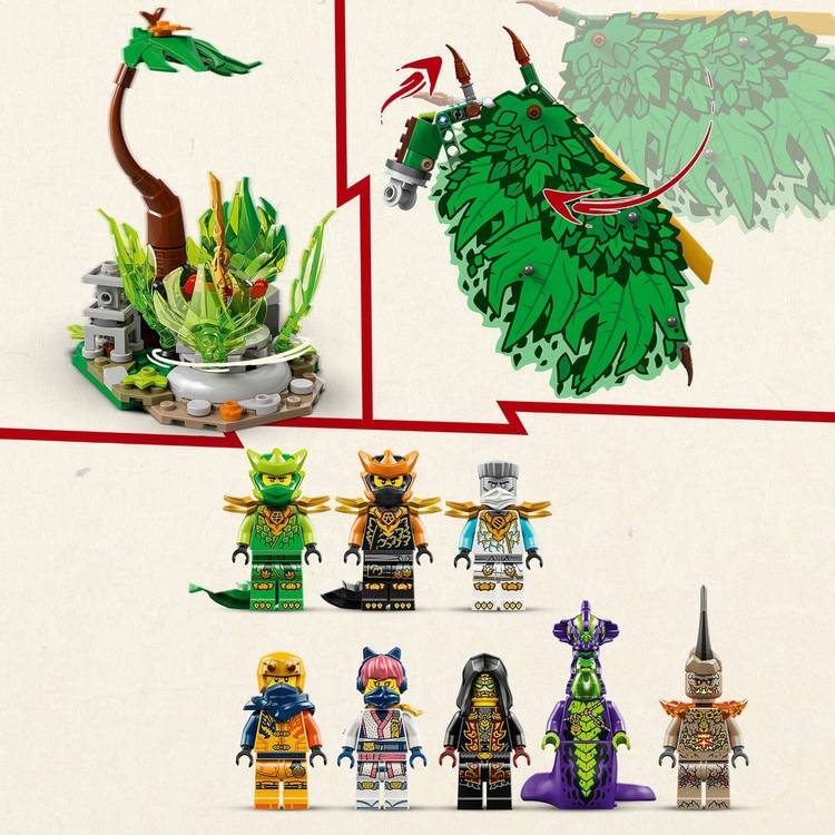 LEGO NINJAGO Dragon of Life building toy 1050 pieces (British brand)