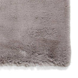 Think Rugs grey shaggy rug 80x150cm, UK version