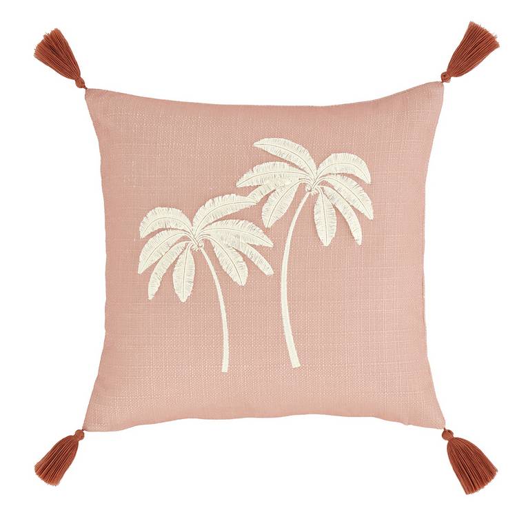Catherine Lansfield Paradiso Palm cushion 45x45cm (British brand)