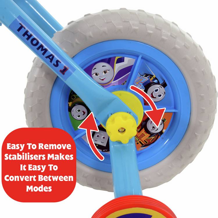 Thomas & Friends 2-in-1 training bike 10 inch, imported from the UK