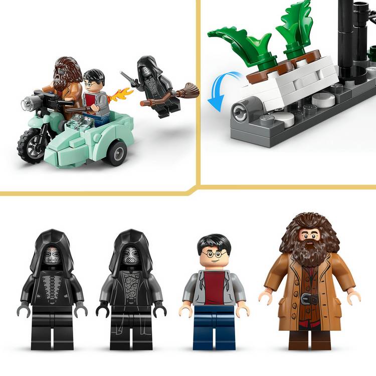 LEGO Harry Potter Hagrid's motorcycle escape set 76459, UK version