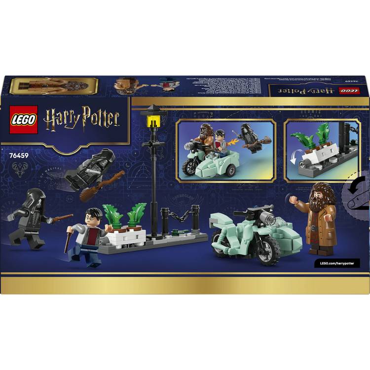 LEGO Harry Potter Hagrid's motorcycle escape set 76459, UK version