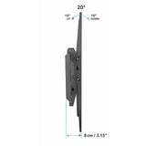 AVF tilting TV wall bracket for 60-100 inch screens (British brand)