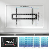AVF tilting TV wall bracket for 60-100 inch screens (British brand)