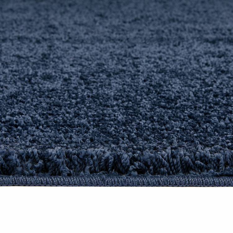 Buddy midnight blue shaggy rug 60x100cm - British product