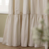 Wylder Birdie Stripe curtains natural 117x137cm, imported from the UK